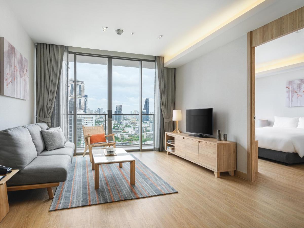 Oakwood Suites Banguecoque Exterior foto Living room